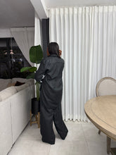 Load image into Gallery viewer, Barbuda Linen-Like Pant Set (Black)