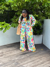 Load image into Gallery viewer, Hibiscus Tropical “ISLANDER” Pant Set