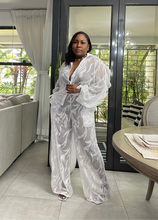 Load image into Gallery viewer, Venice Luxury Floral Embroidered Pant Set