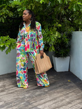 Load image into Gallery viewer, Hibiscus Tropical “ISLANDER” Pant Set