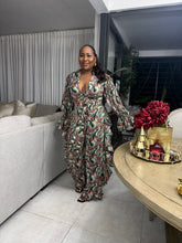 Load image into Gallery viewer, St. Barts Edition Ruffle Set — Sage Botanical Floral