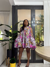 Load image into Gallery viewer, Lagos Baby Doll Dress (Pink Florals)