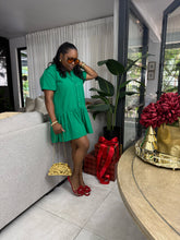 Load image into Gallery viewer, Santorini ll Dress - Tropical Green