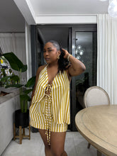 Load image into Gallery viewer, Costa Rica Tie String Shorts Set