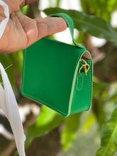 Load image into Gallery viewer, Green Havana Micro Crossbody Bag