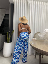 Load image into Gallery viewer, Limited Edition Royal Blue Tie Dye “Escapade” Pant Set