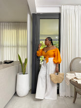 Load image into Gallery viewer, Mango Atlantis Wrap Top