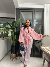 Load image into Gallery viewer, Blush Pink Bora Bora Long Sleeve Frill Top