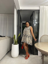 Load image into Gallery viewer, Afro Portland Sleeveless Dress