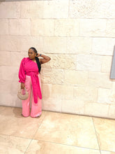 Load image into Gallery viewer, Cabana Pink MALDIVES Tailored Pant