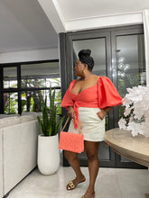 Load image into Gallery viewer, Watermelon Atlantis Wrap Top