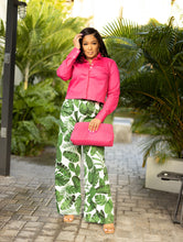 Load image into Gallery viewer, Valentino Pink MILAN Cropped Oxford Top