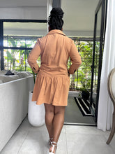 Load image into Gallery viewer, Ethiopia Khaki Flare Dress
