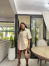 Load image into Gallery viewer, Yellow Petals “MALTA” Short Set