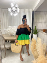 Load image into Gallery viewer, Jamaica 60 “Montego Bay” Triple Layered Cotton Dress