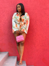 Load image into Gallery viewer, Trinidad Abstract Knot Shorts Set