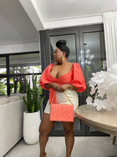 Load image into Gallery viewer, Watermelon Atlantis Wrap Top