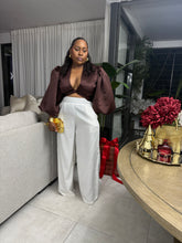 Load image into Gallery viewer, Drift Pleated Pant - Oyster White
