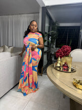 Load image into Gallery viewer, Frenchman’s Cove Mermaid Maxi Dress
