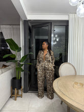 Load image into Gallery viewer, Snake Print Islander Pant Set
