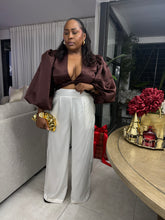 Load image into Gallery viewer, Drift Pleated Pant - Oyster White
